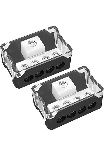 Generic Excefore 4-Way Power Distribution Block for Car Audio,Efficiently Dis...