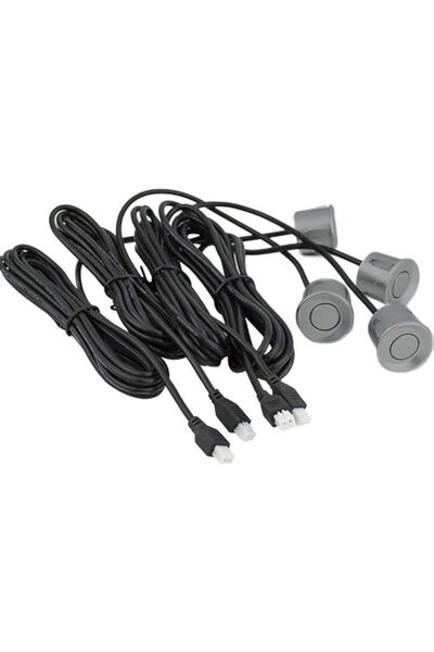 Generic مجموعة حساسات رادار الرجوع للخلف للسيارة (4 قطع) - مسبار رادار الرجوع...