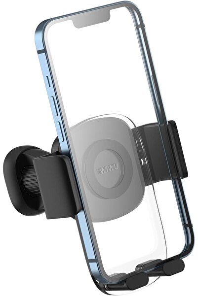Generic WIWU CH008 Semi-Transparent Mini Car Bracket, Black