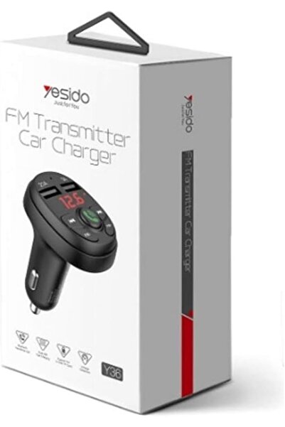 Generic Car Bluetooth Charger/FM Transmitter Y36