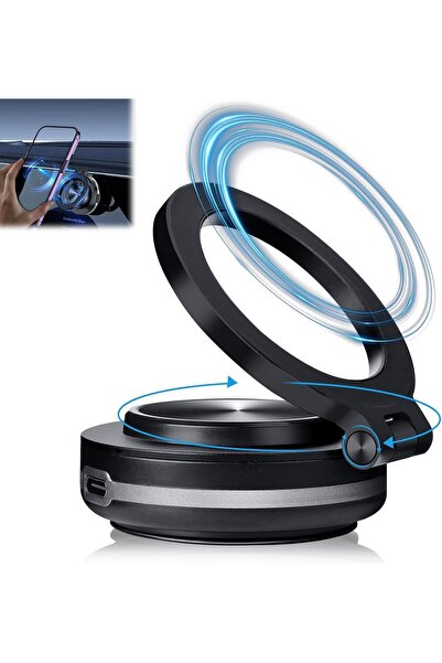 Generic Electric Vacuum Magnetic Car Phone Mount, 360°Rotating Magnetic Phone...