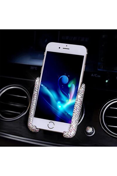 Generic Diamond Car Navigation Frame Air Outlet Snap-on Mobile Phone Holder, ...