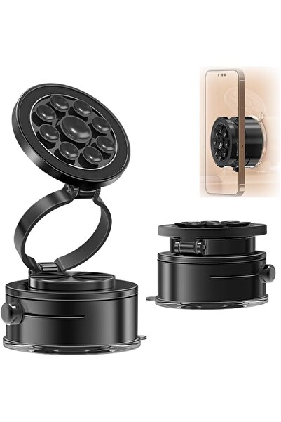 Generic Car phone holder, [2025 Update] Magnetic Car Phone Holder, Suction cu...