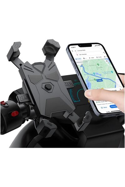 Generic Vibration Dampening Motorcycle Phone Holder, Anti Fall 360° Rotatable...