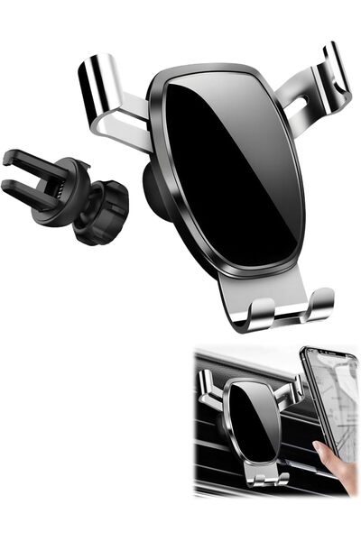 Generic Car Air Vent Phone Holder with Clip & Hook, 360° Rotation Mount for M...