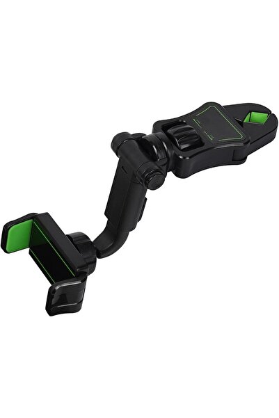 Generic حامل هاتف عالمي للسيارة، حامل هاتف للسيارة يدور 360 درجة على مرآة الر...