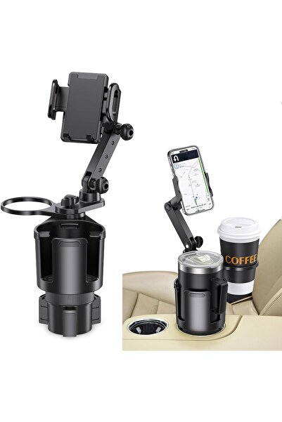 Generic حامل هاتف للسيارة من جويزز، قابل للدوران 360 درجة، ذراع طويل قابل للت...