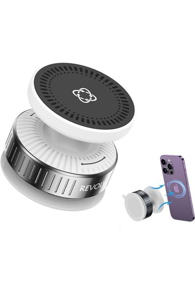 Generic Vacuum Suction Cup Magnetic Car Phone Holder, Rotating adjustable, Co...