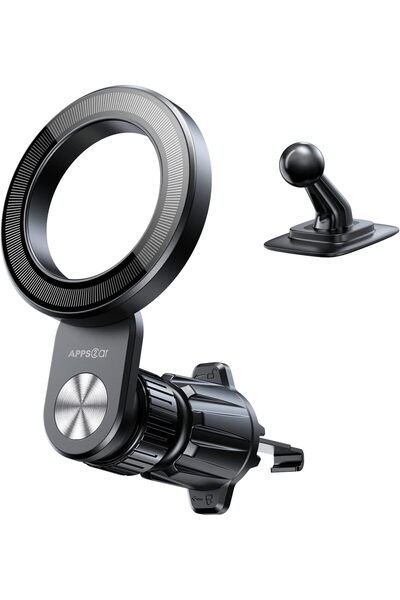 Generic APPS2Car Car Mount for Magsafe Magnetic Vent & Dashboard Phone Mount ...