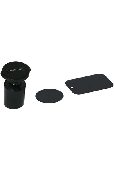 Generic حامل مغناطيسي للسيارة من أوتوسمارت 2 في 1، أسود CF6536