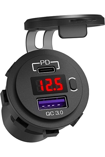 Generic شاحن سيارة سريع من إكس سبرينغ، تحكم ذكي بمفتاح مع حماية من الحمل الزا...