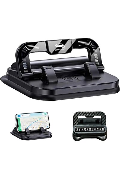 Generic Car Phone Holder Dashboard Mount with Suction Cup, 360° Rotating Phon...