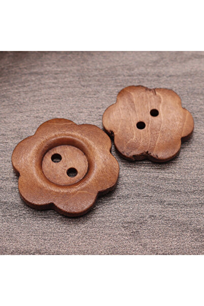 Choice13 15 mm A Style 50 pieces 50Pcs DIY Wood Butt Sewing Accessories Handm...