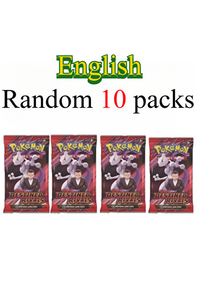 Choice16 مجموعة بطاقات بوكيمون الإنجليزية (10 عبوات - 24 عبوة)، برايت ستارز، ...