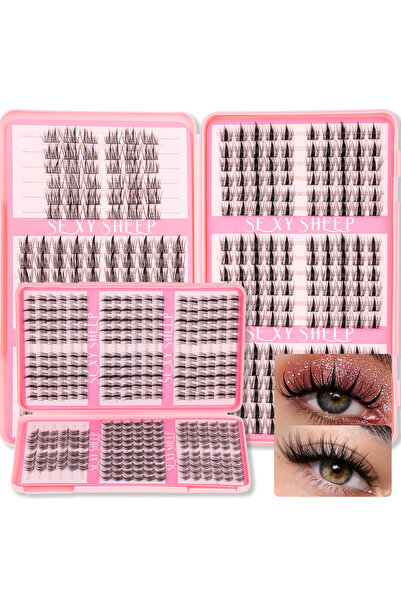 Choice5 GN 06 DIY Eyelashes Clusters Natural Look Manga Anime Eyelash Extensi...
