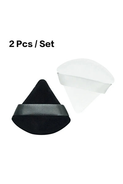 Choice11 A0239-2pcs 2/5/10/20Pcs Triangle Powder Puff Wet Dry Use For Loose P...
