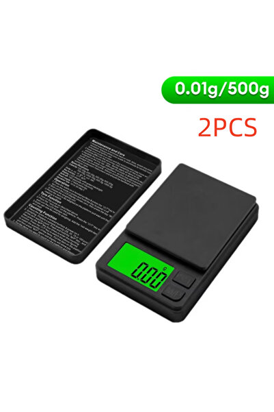 Choice3 ميزان دقيق مكون من قطعتين، 0.01 غرام، سعة 500 غرام، 1000 غرام × 0.1 غ...