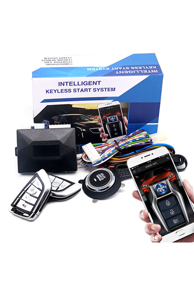 Choice1 جهاز إنذار سيارة DQD-LY(XBM) مع تشغيل عن بعد ونظام تشغيل ذكي تلقائي و...