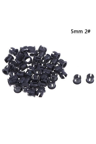 choice2 2 5mm 50Pcs 3mm/5mm Plastic LED Holders Clips-Bezels Mounts Cases Hou...