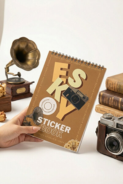 Sahife Esky Sticker Defteri 16 Yaprak Sticker book