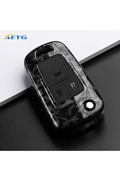 Choice4 غطاء مفتاح السيارة من ألياف الكربون ABS طراز Fcarbon Set 3A لسيارات أ...