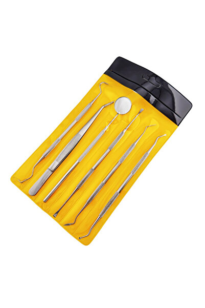 Choice3 مجموعة أدوات تنظيف الأسنان مكونة من 6 قطع، تتضمن جهاز تنظيف ما بين ال...