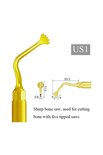 Choice31 رأس جراحة بيزو للأسنان US1 لقطع العظام / رفع الجيوب الأنفية / زراعة ...