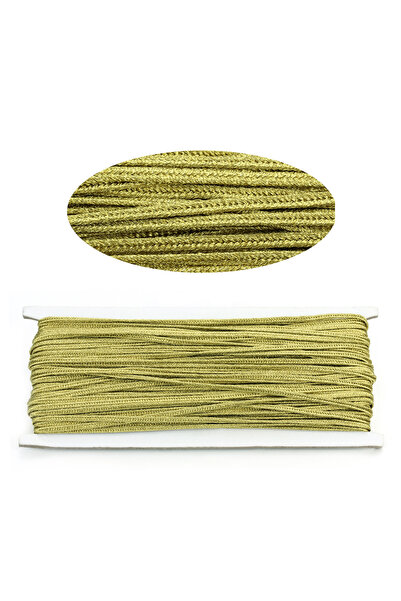 Choice9 خيوط ذهبية 30 ياردة/حزمة، 3 مم، خيوط سوتاتش صينية، حبل نايلون بنمط بط...