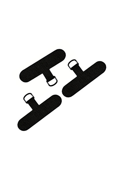 Choice9 3 قطع - أسود، 3/5 قطع، حزام هاتف محمول على شكل حرف T، غطاء هاتف محمول...