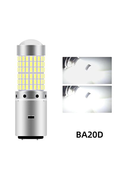 Choice1 مصباح أمامي للدراجات النارية BA2OD قطعة واحدة H4 P15D BA20D، 144 SMD،...