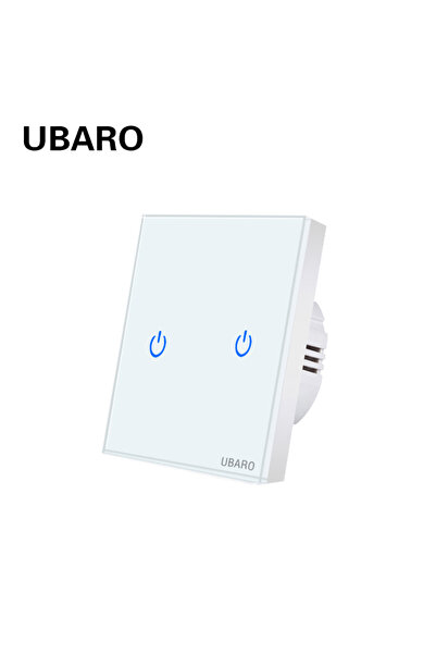 Choice5 مفتاح حائط يعمل باللمس من إل جي-دبارو يو بارو، لوحة زجاجية فاخرة، مزو...