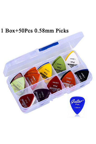 Choice7 1 Box and 50 0.58mm 50Pcs/Set Electric Guitar k Acoustic Music ks Ple...