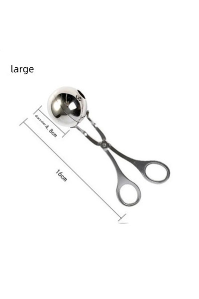 Choice صانع كرات اللحم من الفولاذ المقاوم للصدأ من دوتريو، قالب لفائف الفاكهة...