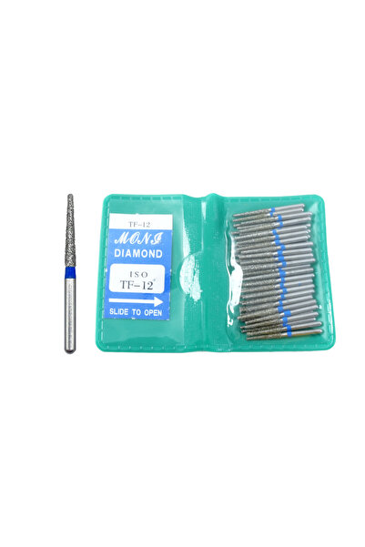 Choice6 TF-12 50Pcs/Bag Dental Diamond High Speed Burs for Polishing Smoothin...