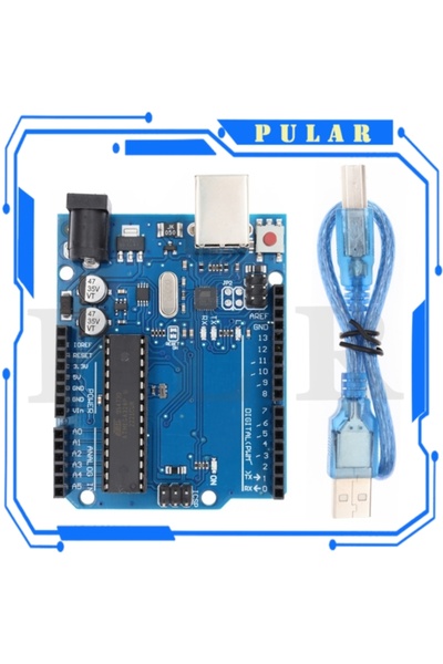 Choice1 UNO DIP with Cable PLR UNO R3 Development Board With Straight Pin Hea...