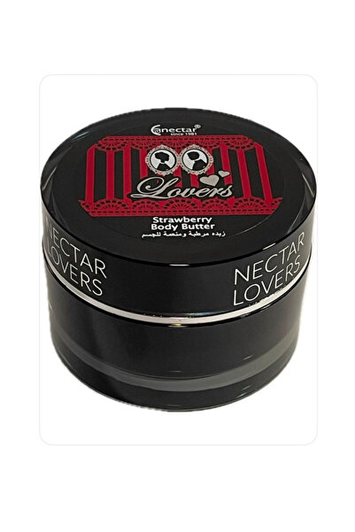 nectar LOVERS زبدة جسم قابلة لتذوق بطعم ونكهة الفراولة لذيذه