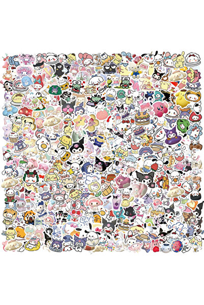 choice2 200 قطعة - عشوائية 10/100/200/300 قطعة من ملصقات سانريو كاواي سينامور...
