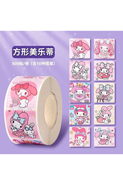 Choice1 3500 قطعة من ملصقات سانريو الكرتونية، هيلو كيتي، أنمي كورومي ميلودي، ...