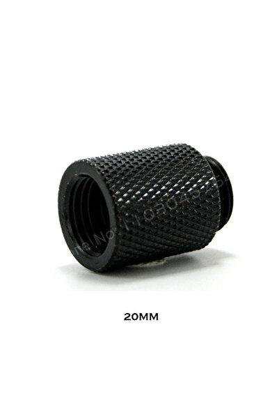 Choice1 Black 20mm Extender Fitting For Hard Pipe, 10mm 15mm 20mm 30mm 40mm M...