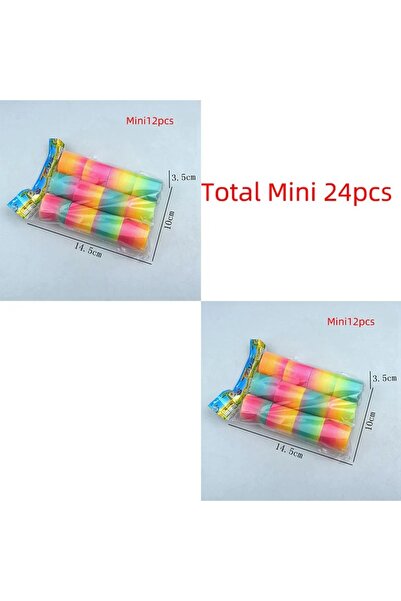 Choice7 24 pieces 24PCS Rainbow Magic Springs Circle Toys Kids Birthday Party...