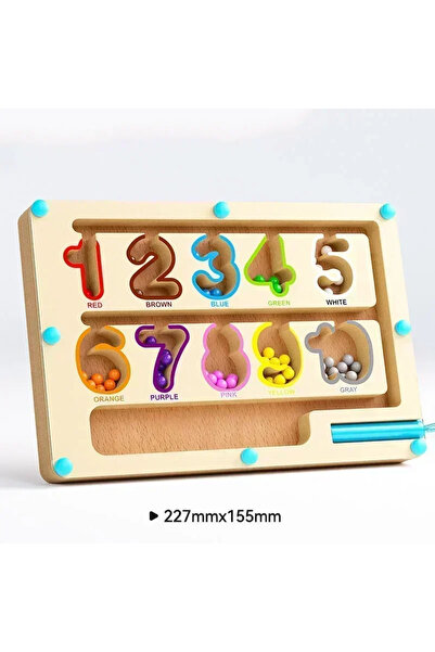 Choice3 لوحة ألغاز تعليمية مبكرة للأرقام، لوحة متاهة مغناطيسية، لعبة فرز الأل...