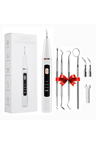 Choice1 جهاز تنظيف الأسنان الكهربائي لإزالة الجير والجير المتراكم على الأسنان.