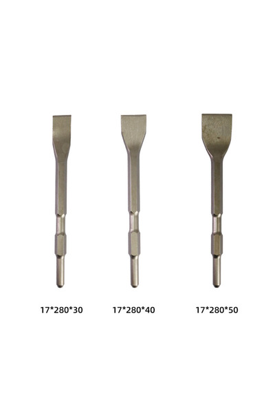 Choice3 3 قطع بمقبض سداسي، قطعة واحدة من إزميل مطرقة كهربائية بزاوية 180/200/...