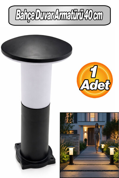 Badem10 Mantar Countertop Garden Wall Light 40 cm Outdoor Garden Lighting Mod...