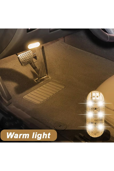 Choice8 مصباح LED داخلي للسيارة يعمل باللمس مع منفذ USB دافئ، مصباح قراءة بسق...