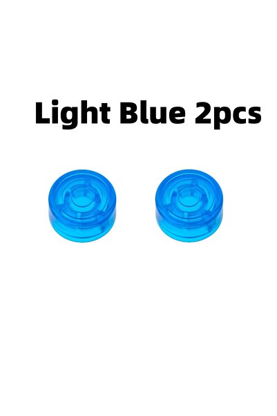 Choice8 Light Blue 2pcs Miwayer 2pcs Footswitch Topper Guitar Pedal Topper Mu...