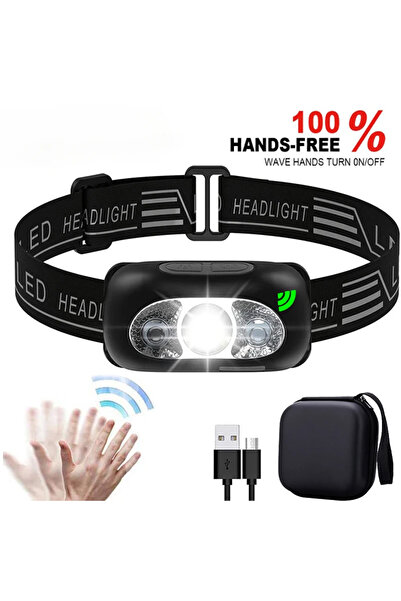 Choice with bag Strong Light Headlamp Mini Led Night Fishing Powerful Torch H...