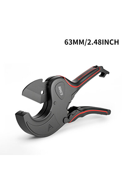 Choice1 قاطع أنابيب 63 مم، هيكل من سبائك الألومنيوم، مقص بسقاطة، قاطع أنابيب ...