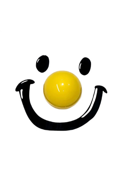 Choice3 Yellow 1pc Smile Face Ball Toilet Lid Lifter Handheld Bathroom Seat C...