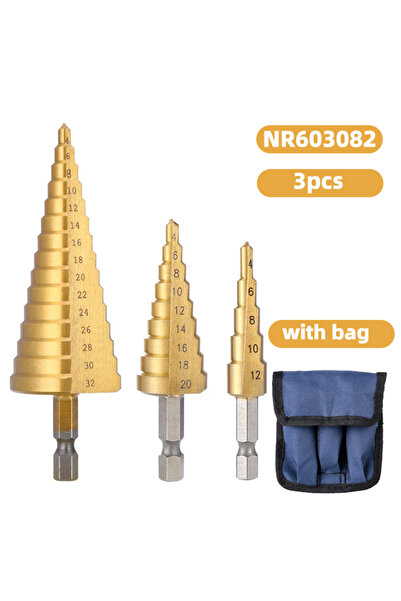 Choice1 3pcs large 1pc/3pcs 3-12mm4-12mm 4-20mm 4-32mm Straight Groove Step D...